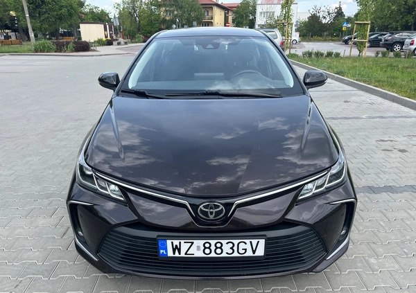 Toyota Corolla cena 73000 przebieg: 95000, rok produkcji 2019 z Warszawa małe 67